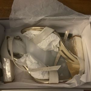 Freya Rose Martene Pearl heels. Size 38. Never worn.